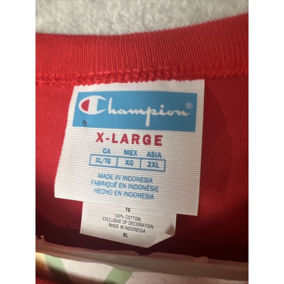 New Champion Signature C Patch T-Shirts Men’s X-Large Standard Fit Color Block - Picture 4 of 9